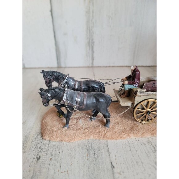 Lemax Boothill undertaker AS IS spooky town Village accessory Halloween - Picture 5 of 6